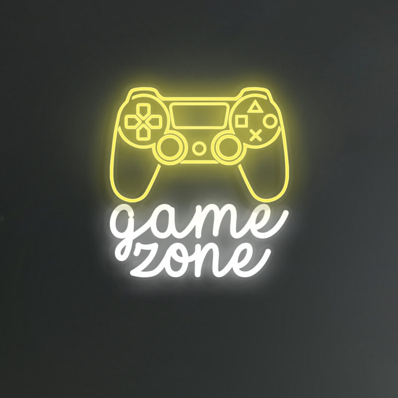 Scritte Led Personalizzate Game Zone